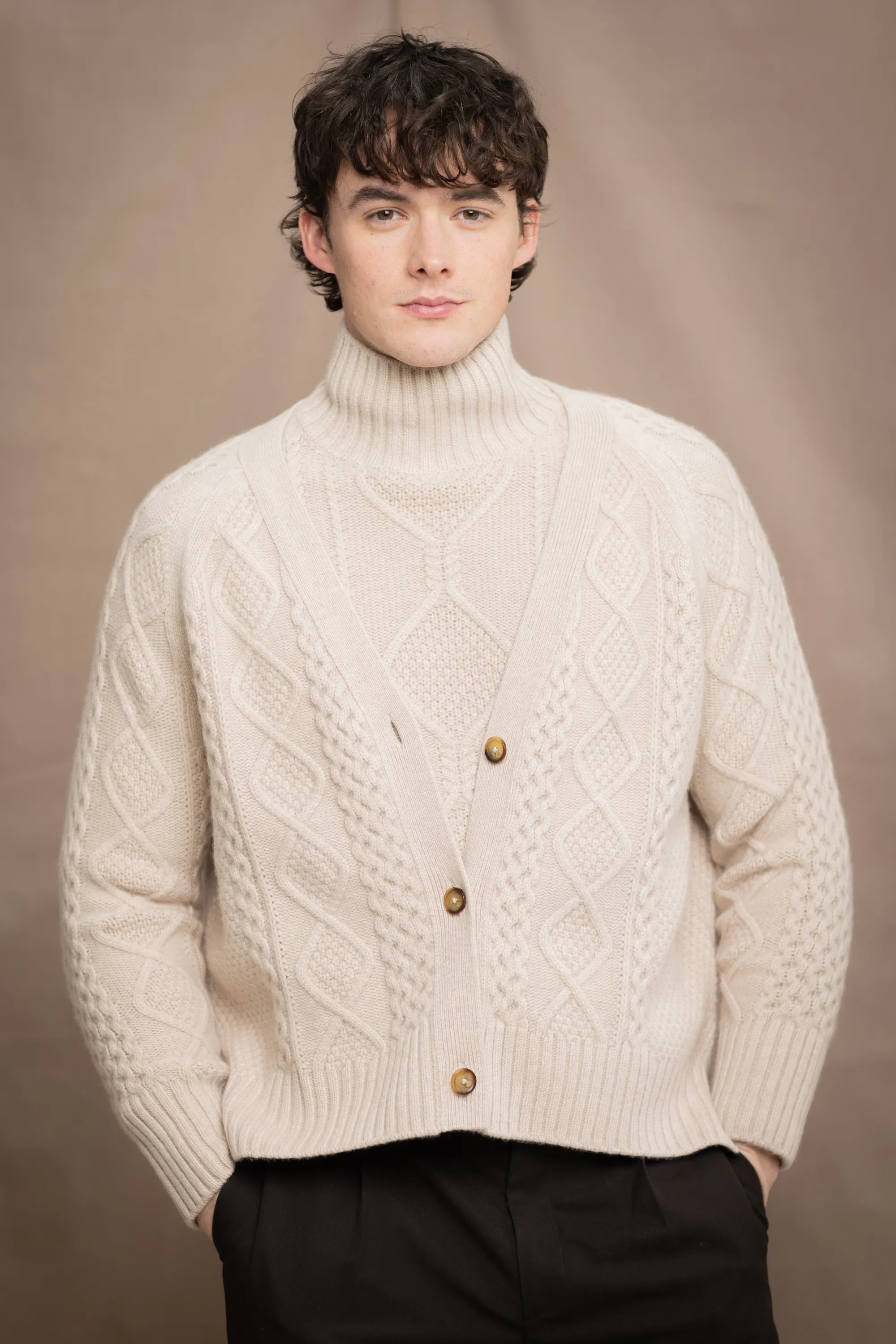 Men's Aran Sweater Collection | Handmade in Ireland – Madigan Cashmere